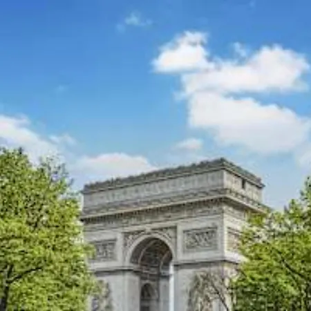 Sumptuous With Garden Arc De Triomphe Paris